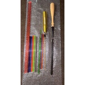 LOT of Gear Shifter Clear Set-Gold Mugen 18CM 5 6 Manual Gear/11 Clear Rod Shift